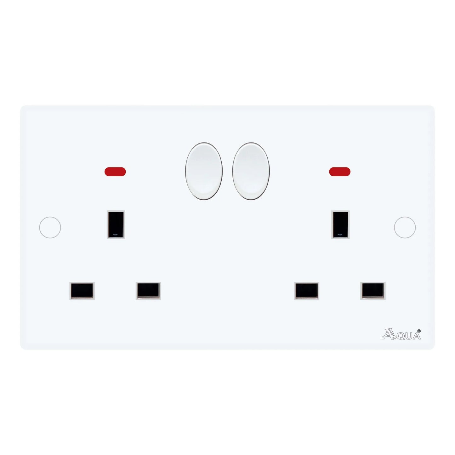 AQUA DYNASTY DOUBLE 13 AMP FLAT SOCKET PLUS SWITCH Price in Pakistan