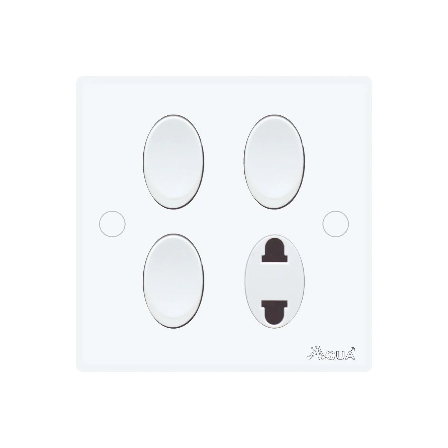 AQUA DYNASTY 3 GANG SWITCH PLUS 1 SOCKET Price in Pakistan