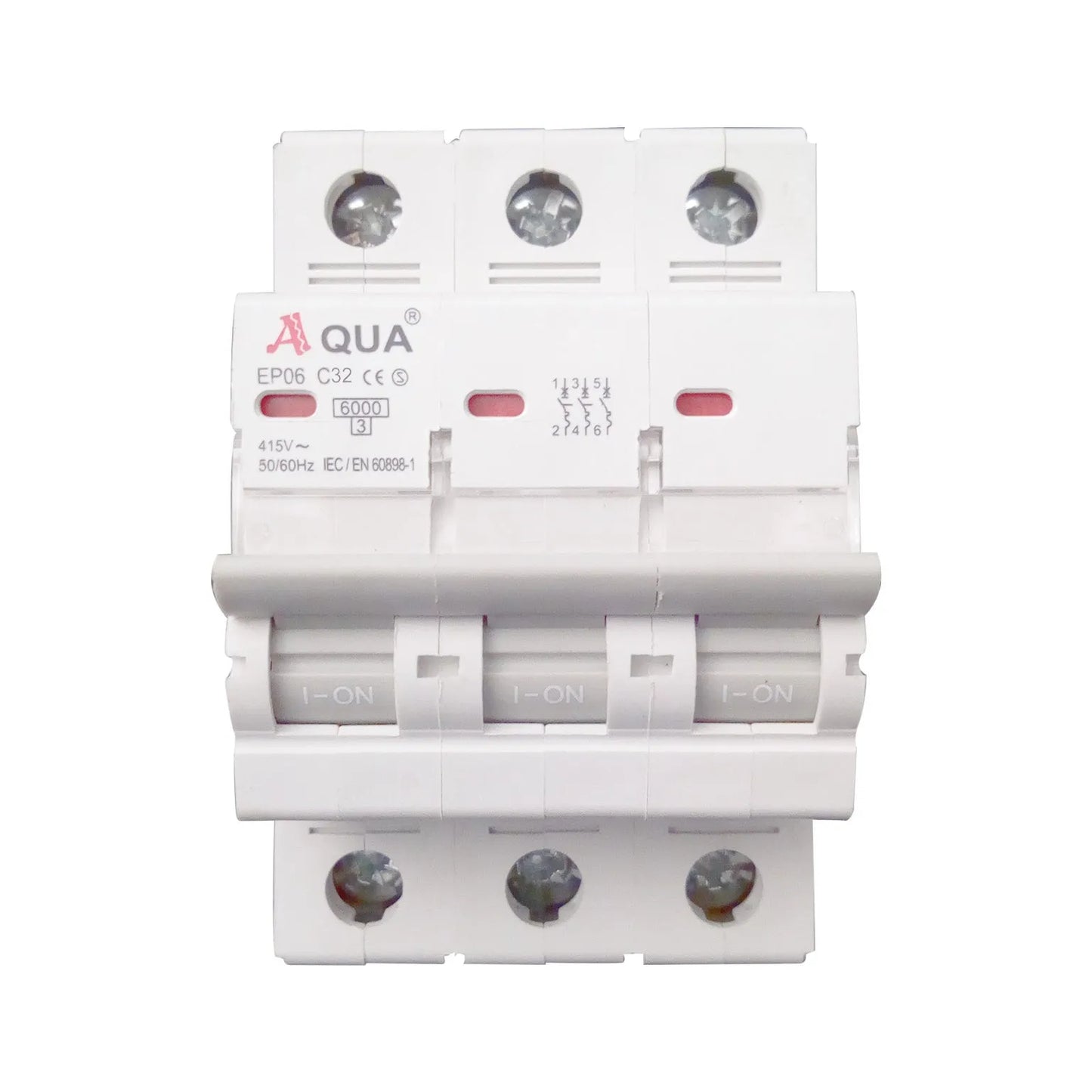 AQUA THREE POLE 40 AMP MCB BREAKER Price in Pakistan