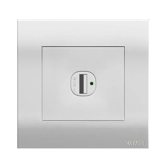 Akoya 2 Gang 8 wire 8 contact Data Outlet Black Price in Pakistan