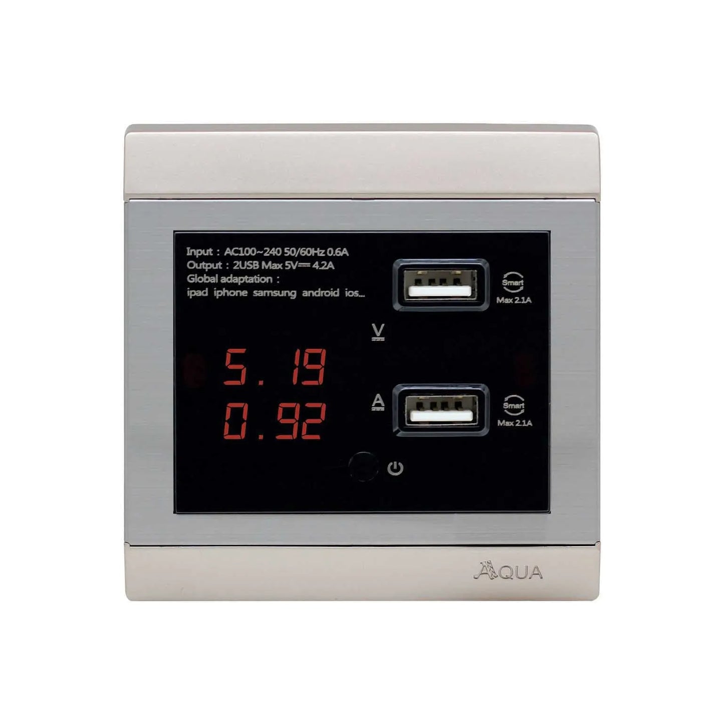 AQUA BRAVO DIGITAL DOUBLE USB Price in Pakistan