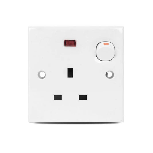 neo 1 3 gang vertical grey silver with led Price in Pakistan