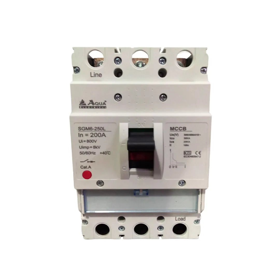 AQUA MCCB III POLE 200 Amp Price in Pakistan