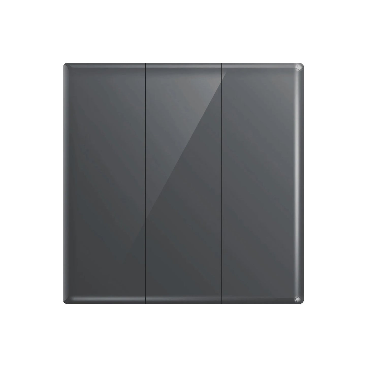 Aqua Glasskin Grey 3 Gang 2 Way Switch Price in Pakistan