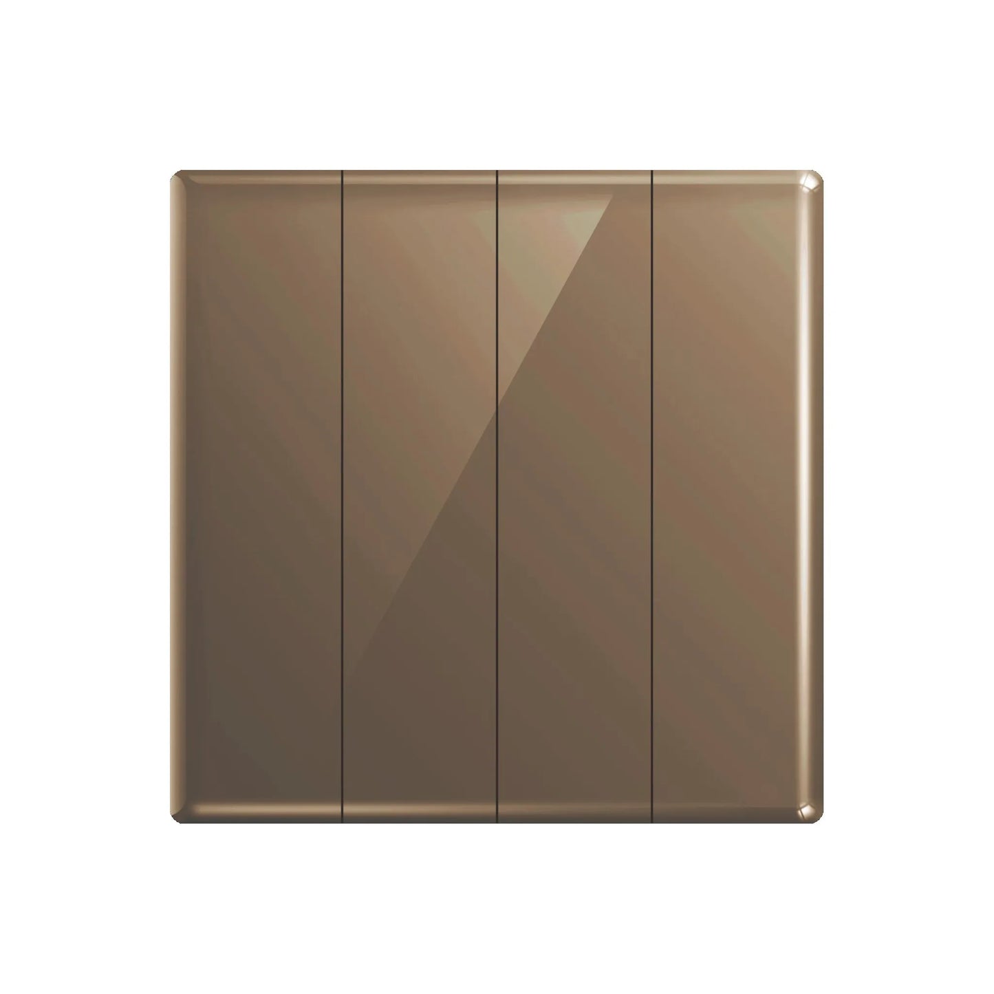 Aqua Glasskin Bronze 4 Gang Switch Price in Pakistan