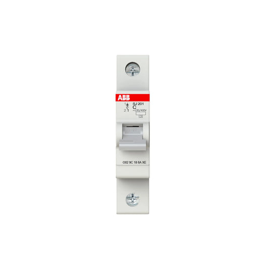 ABB SJ 201 6 KA 1 Pole Miniature Circuit Breaker