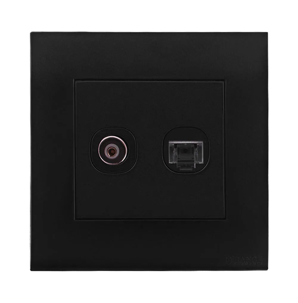 Akoya 1 Gang TV Co – Axial Outlet Black Price in Pakistan