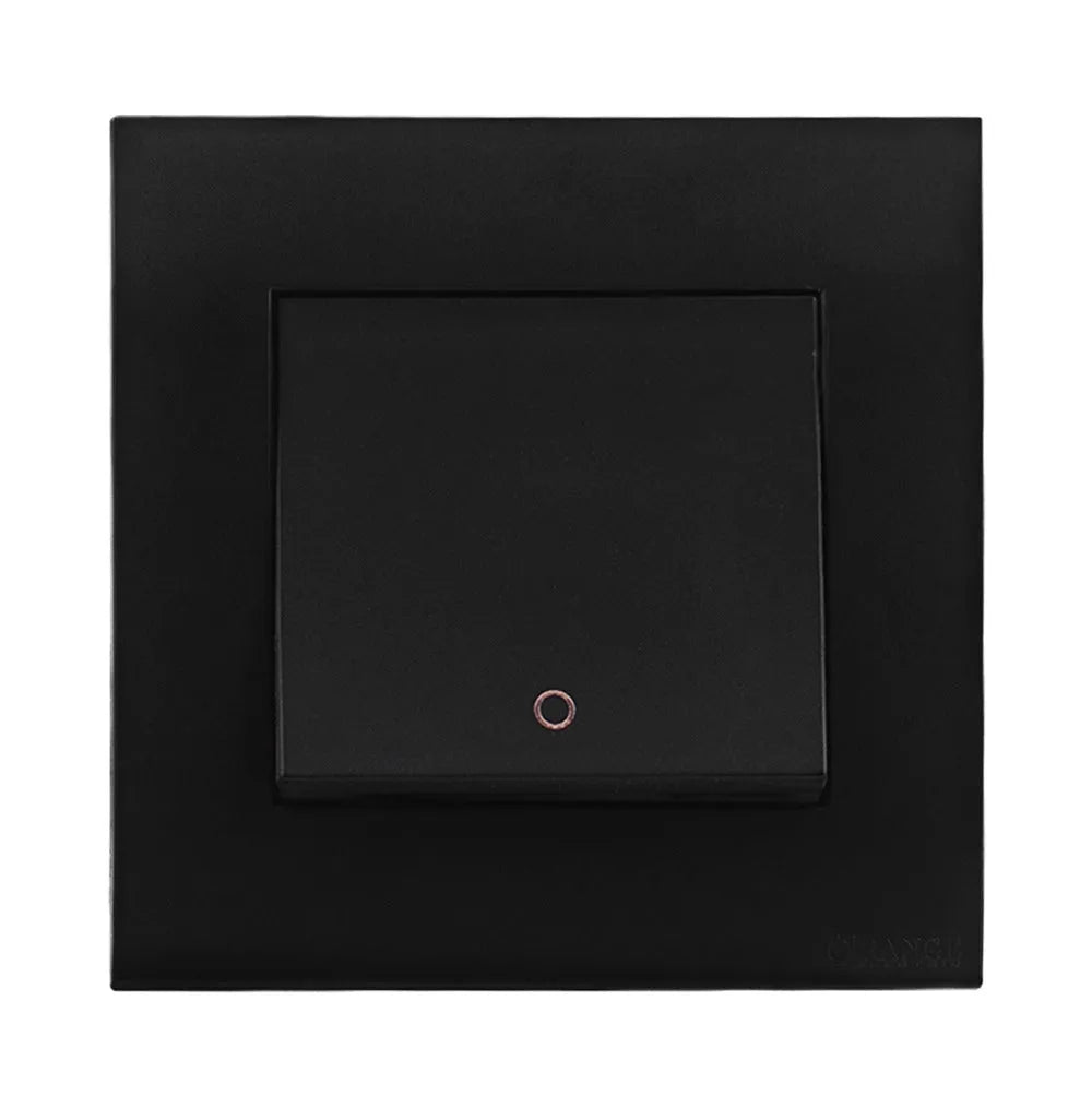 Akoya 4 gang Switches + 1 Dimmer Black  Price in Pakistan