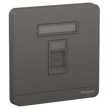 AvatarOn 1 Gang Shuttered Plate Dark Grey Price in Pakistan