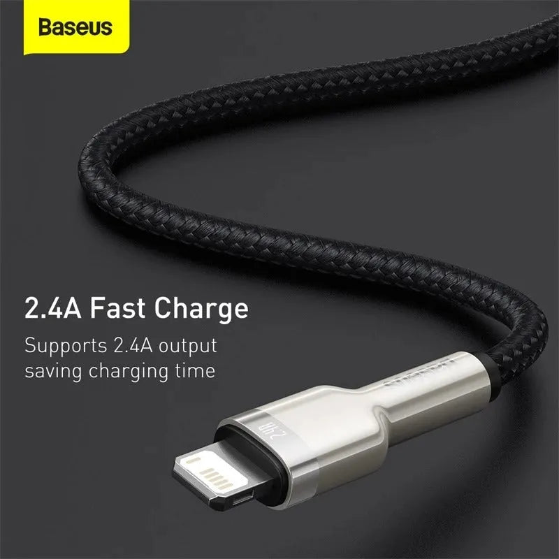 Baseus Cafule Fast Charging Data Cable Black Price in Pakistan