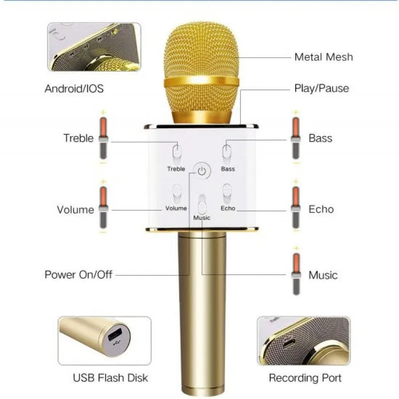 Bluetooth Wireless Microphone & Speaker Best Quality Price in Pakistan