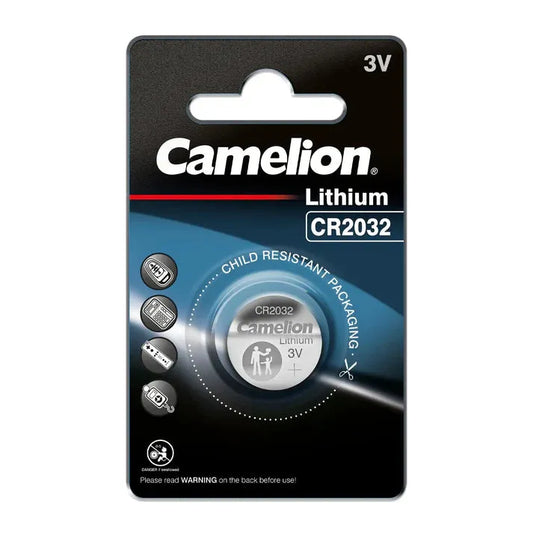 Camelion Lithium CR2032 Coin Battery Cell