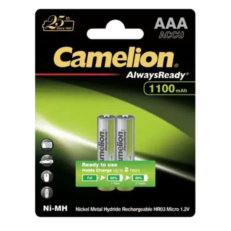 Camelion Rechargeable AAA 2 Batteries Price in Pakistan
