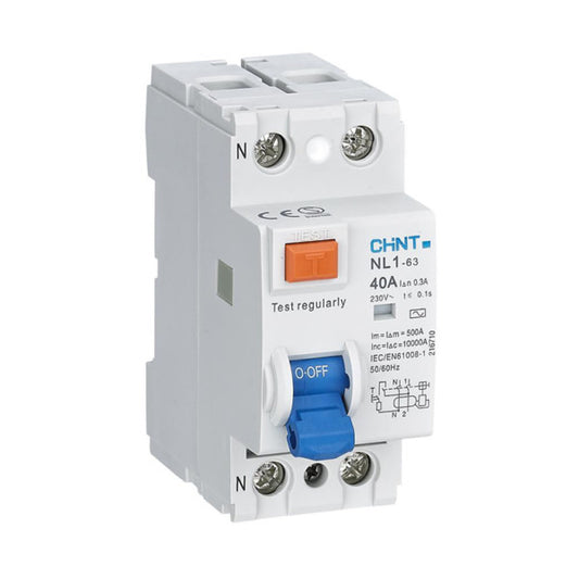 Chint NL1-63 2 Pole Residual Current Operated Circuit Breakers Price in Pakistan
