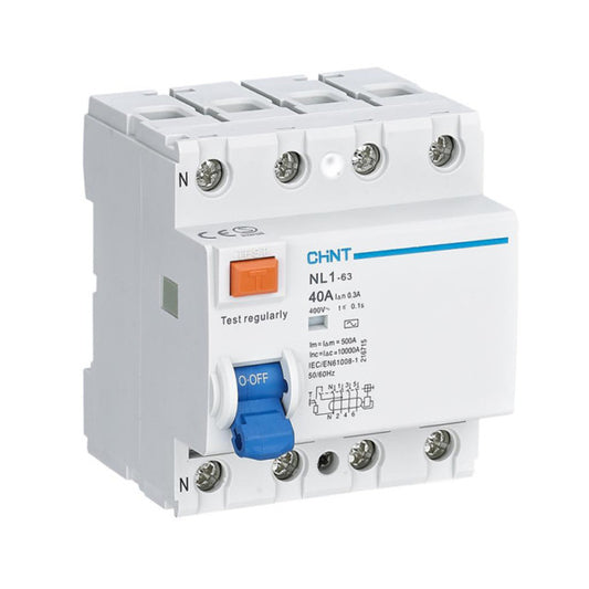 Chint NL1-63 4 Pole RCBO Breakers Price in Pakistan