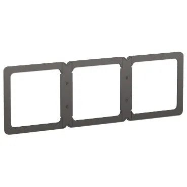 Clipsal AvatarOn 3 Gang Grey Aligning frame Price in Pakistan