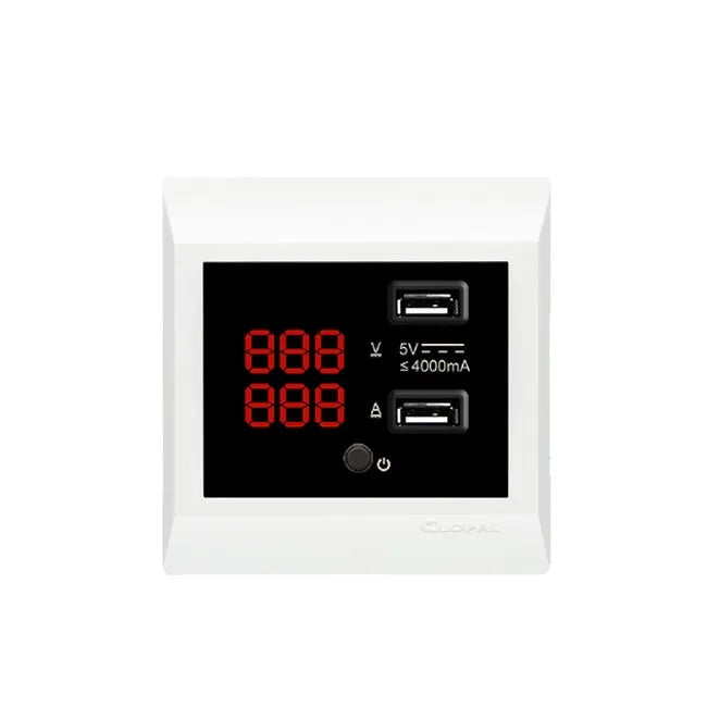 Clopal Ideas White 2 Gang Internet Outlet Price in Pakistan