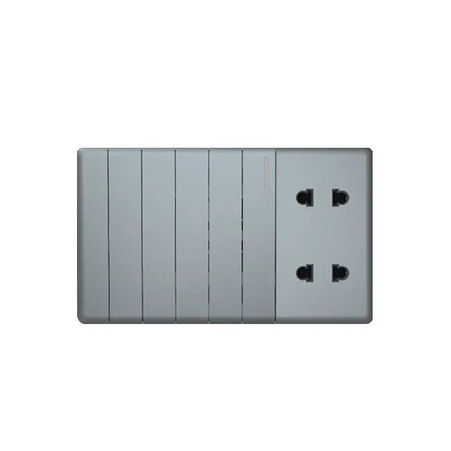 Clopal Thunder Series Light Plug Sw + Extra Soc Price in Pakistan