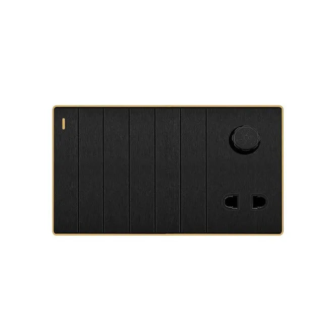 Clopal Volt 6 Gang Switch+1 Dimmer+1 Socket Price in Pakistan