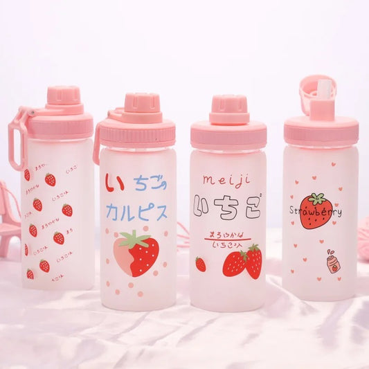 Cute Pink Strawberry Water Bottle Price in Pakistan