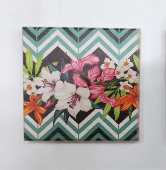Decorative Wooden Tray – Floral Pattern Design Price In Pakistan