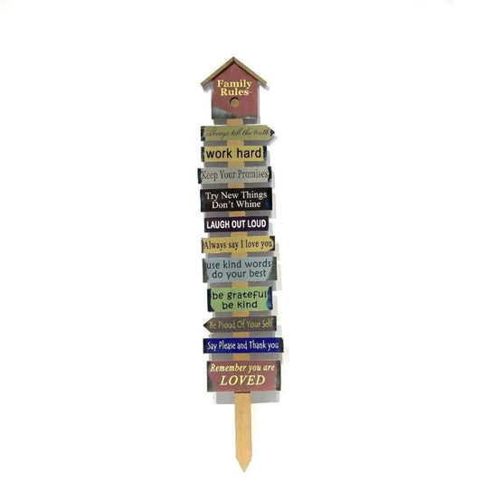 Decorative Hanging Family Rules Arrow Price in Pakistan