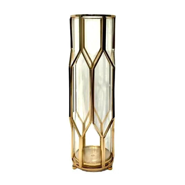 Glass Candle Holder Metal Frame Price in Pakistan
