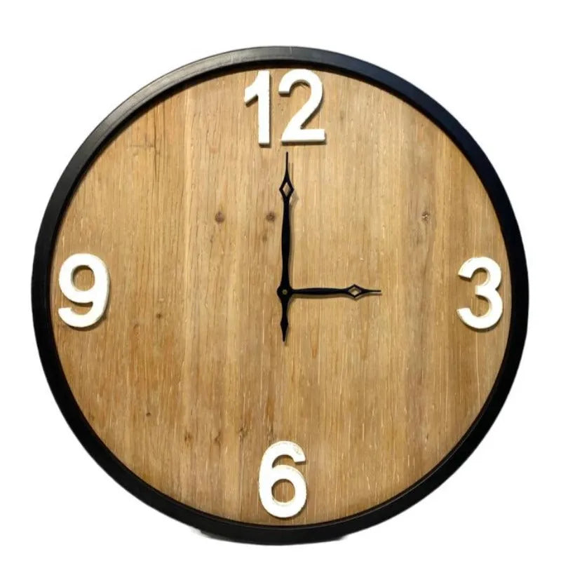 Metal & Wood Wall Clock Price in Pakistan