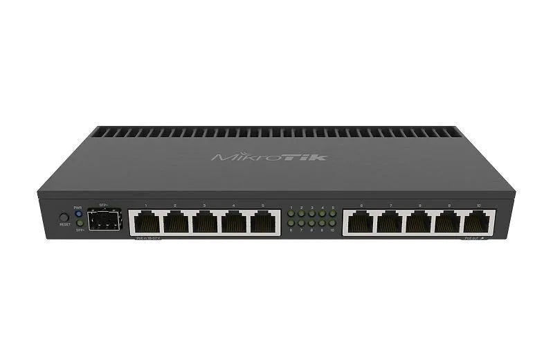 MiKroTik Gigabit Router RB4011iGS+RM 10-Port