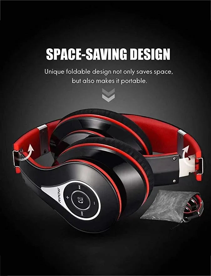 Mpow 059 Bluetooth Headphones Over Ear Price space Saving Design in Pakistan