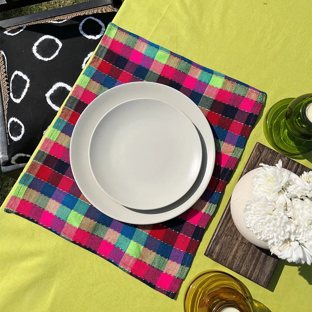 Mezbaan Lime Green Table Mats Price in Pakistan