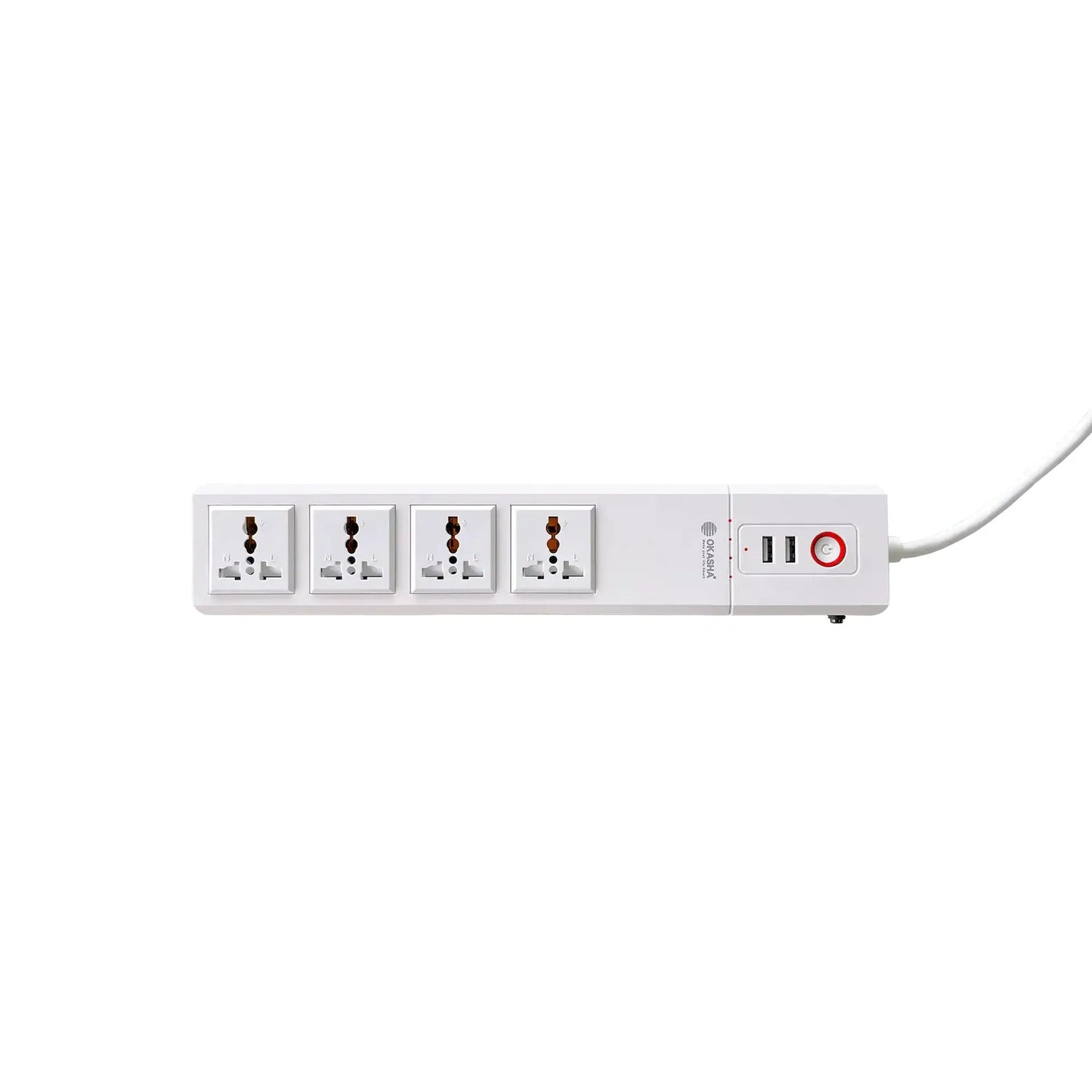 Okasha Power Extension White Color Price in Pakistan
