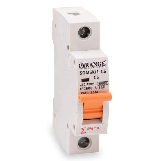 Orange Electric 1 pole Type C Miniature Circuit Breaker Price in Pakistan