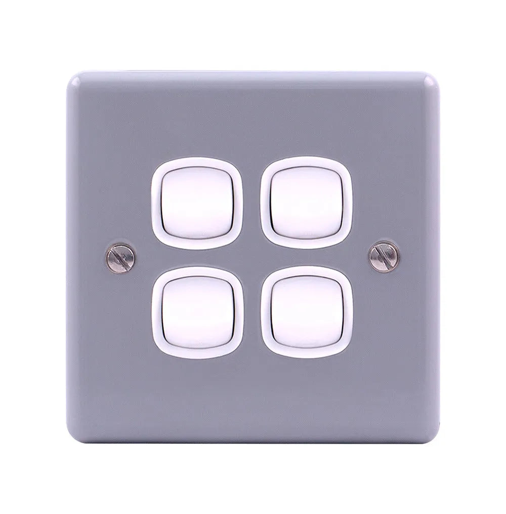 Orange Metal Clad 4 Gang Switch Price in Pakistan