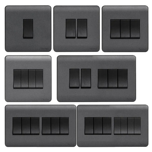 Scintilla 5 Gang Gold Flush Switch Price in Pakistan