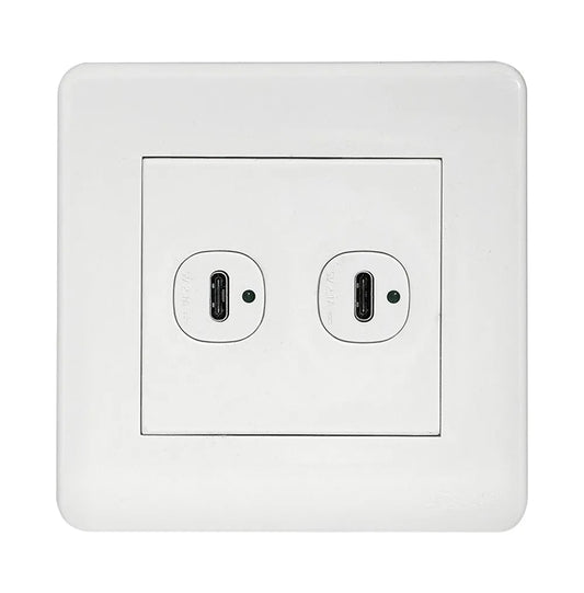 Scintilla Single Switched Socket Outlet + 2.1 Type A Usb Kumbuk Price in Pakistan