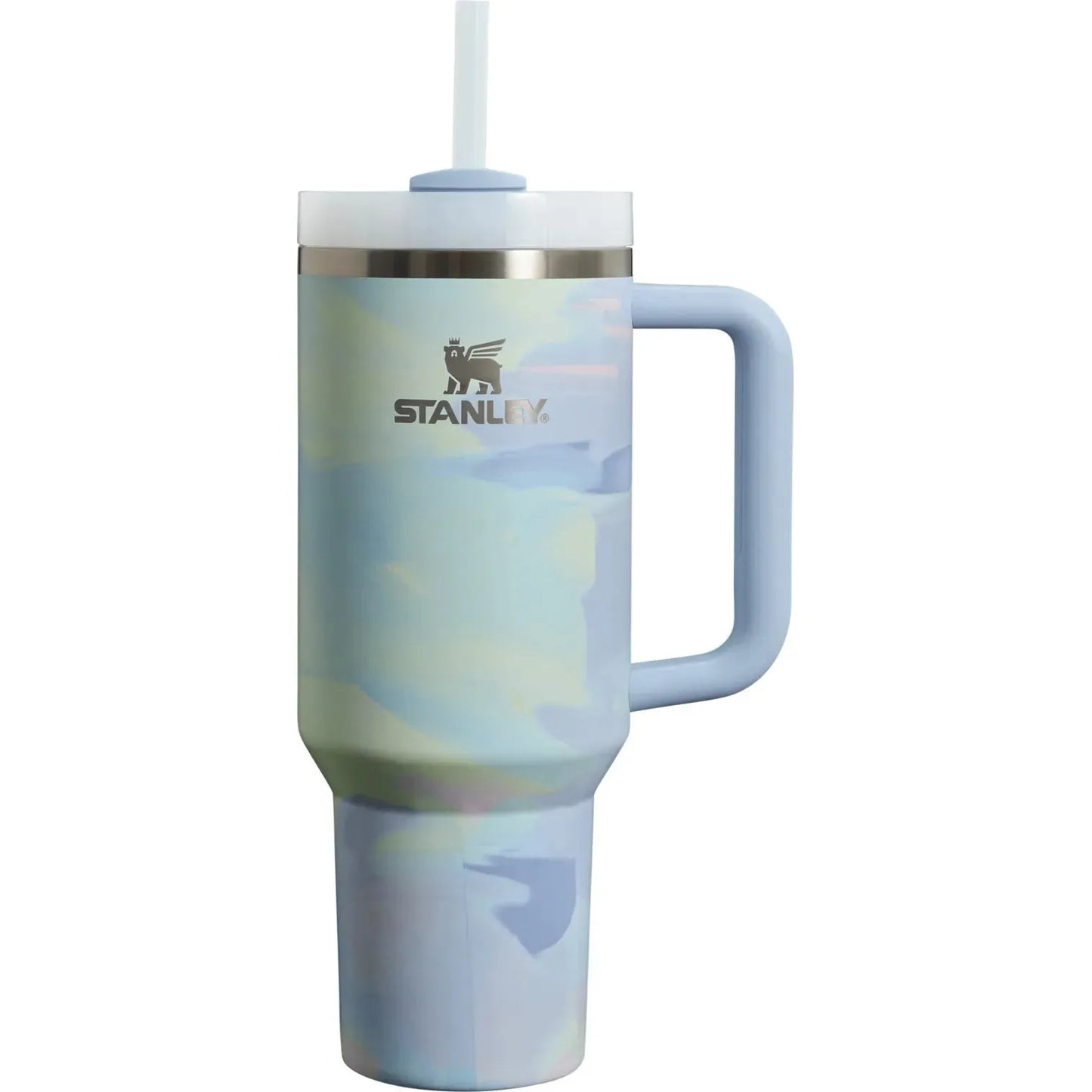 Stanley 1.20 L | Cool Serene Brushstrokes The Quencher H2.0 FlowState䋢 Tumbler | 40 OZ (Special Edition )