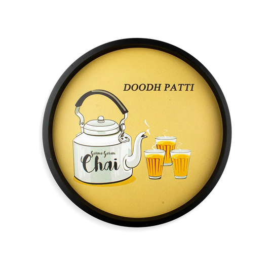 Doodh Patti Round Art Tray Price in Pakistan