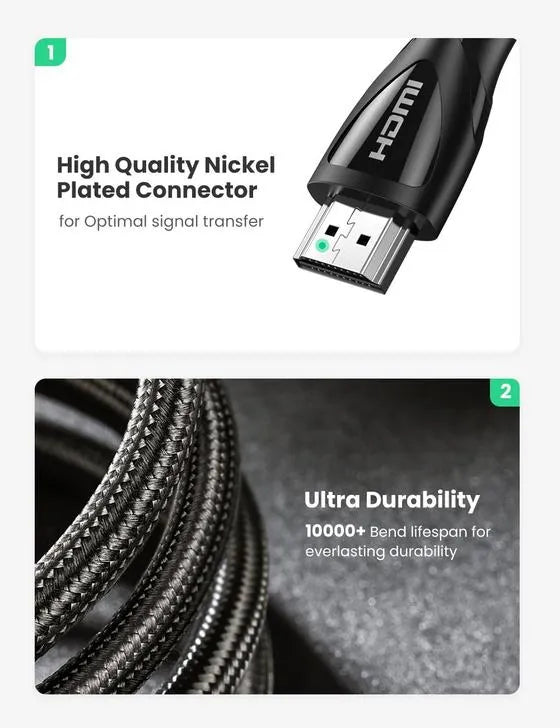 Ugreen USB C to Lightning Braided Cable 3 Feet Price in Pakistan