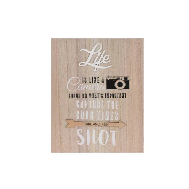 Wall Hanging Deco Wood 38CM Camera Frame Price in Pakistan