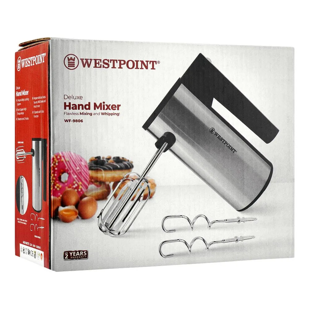 Westpoint Hand Mixer WF 9800 White Color Price in Pakistan