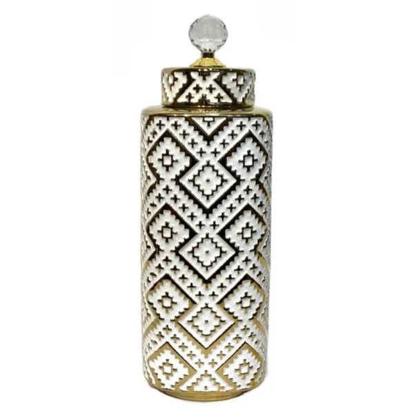 White Elegance Ceramic Vase Large Price in Pakistan