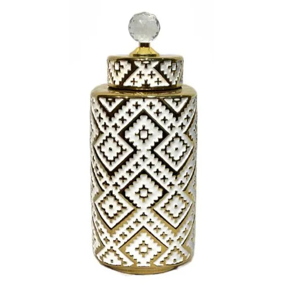 White Elegance Ceramic Vase Medium Price in Pakistan