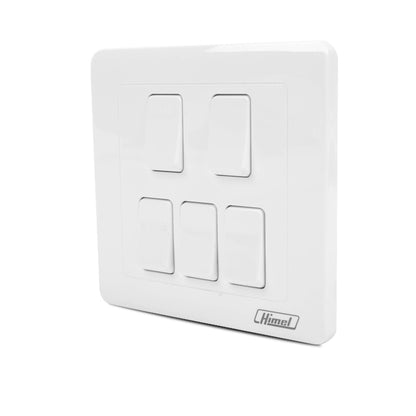 Himel 5 Gang Flush Switches Price in Pakistan