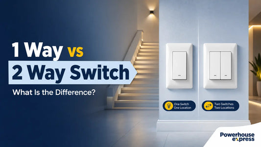 What Is the Difference between 1 Way and 2 Way Switch