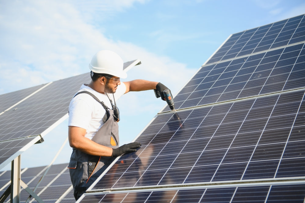 Difference between n type and p type solar panels