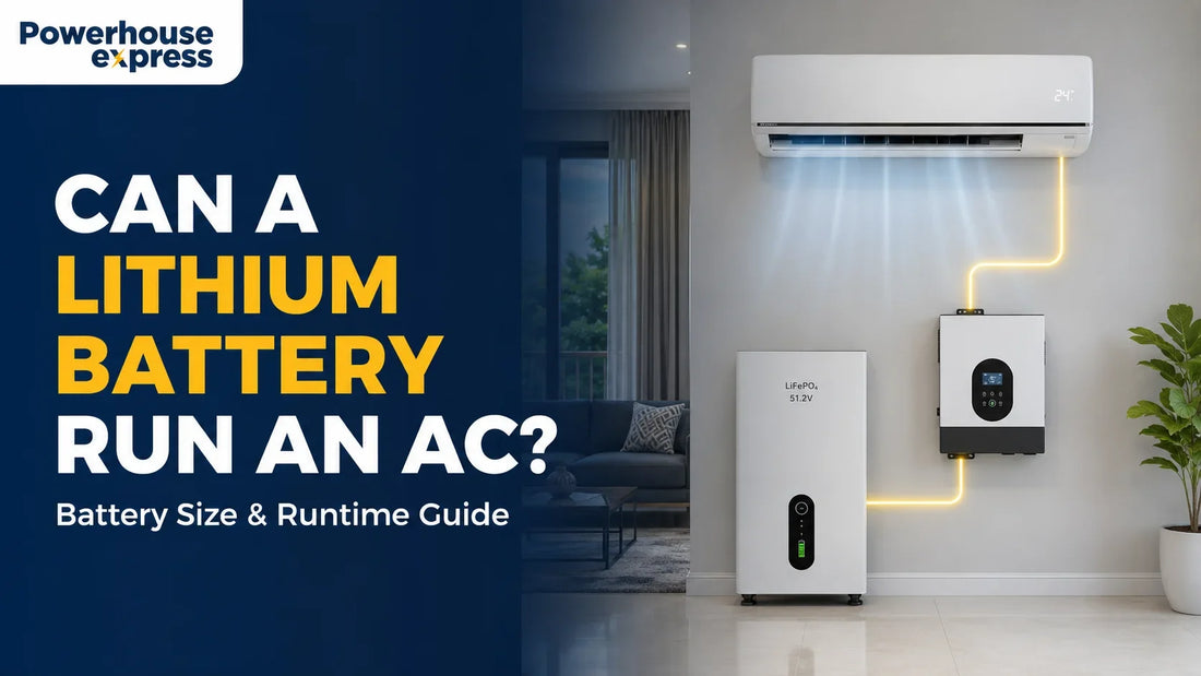 Can a Lithium Battery Run an AC?
