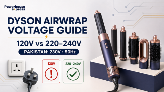 Dyson Airwrap Voltage in Pakistan: 120V vs 220–240V