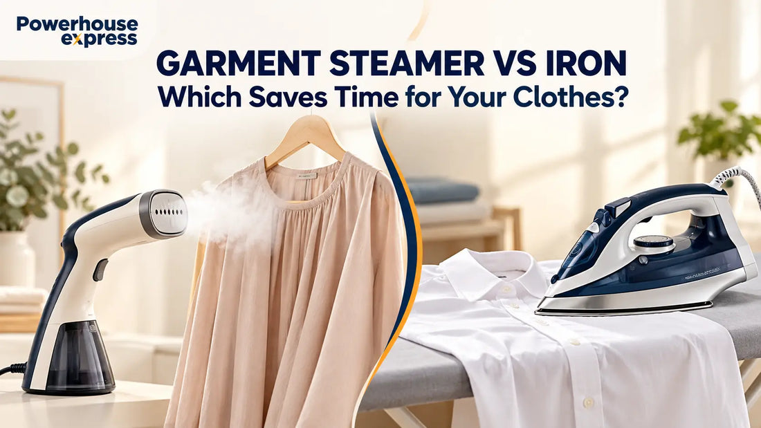 Garment Steamer vs Iron
