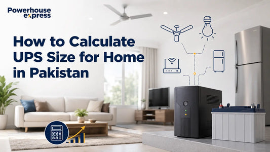 How to Calculate UPS Size for Home in Pakistan